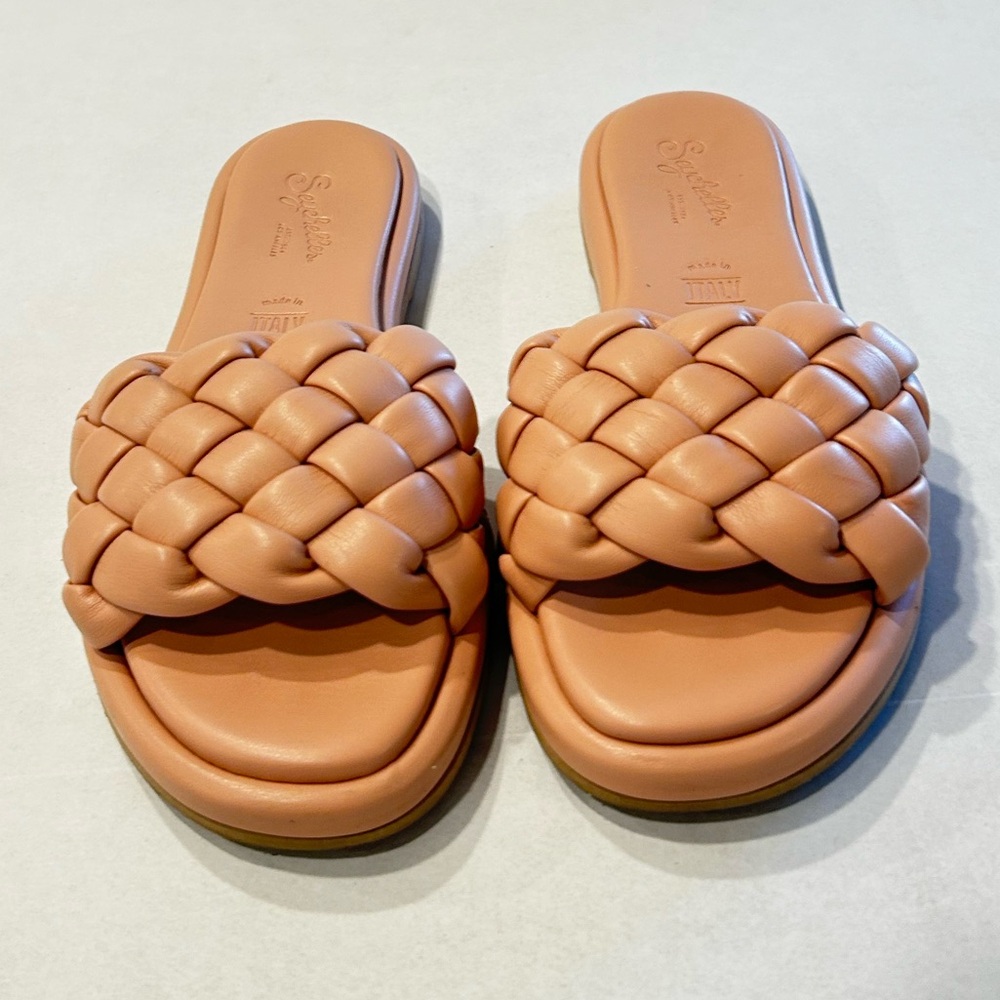 Seychelles Bellissima Nude Sandals - 6 - Picture 4 of 8